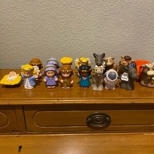 Little People Colorful Nativity Figurine Set